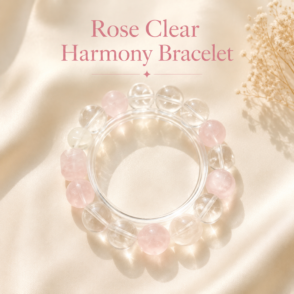 Rose Clear Harmony Bracelet