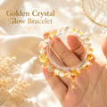 Golden Crystal Glow Bracelet