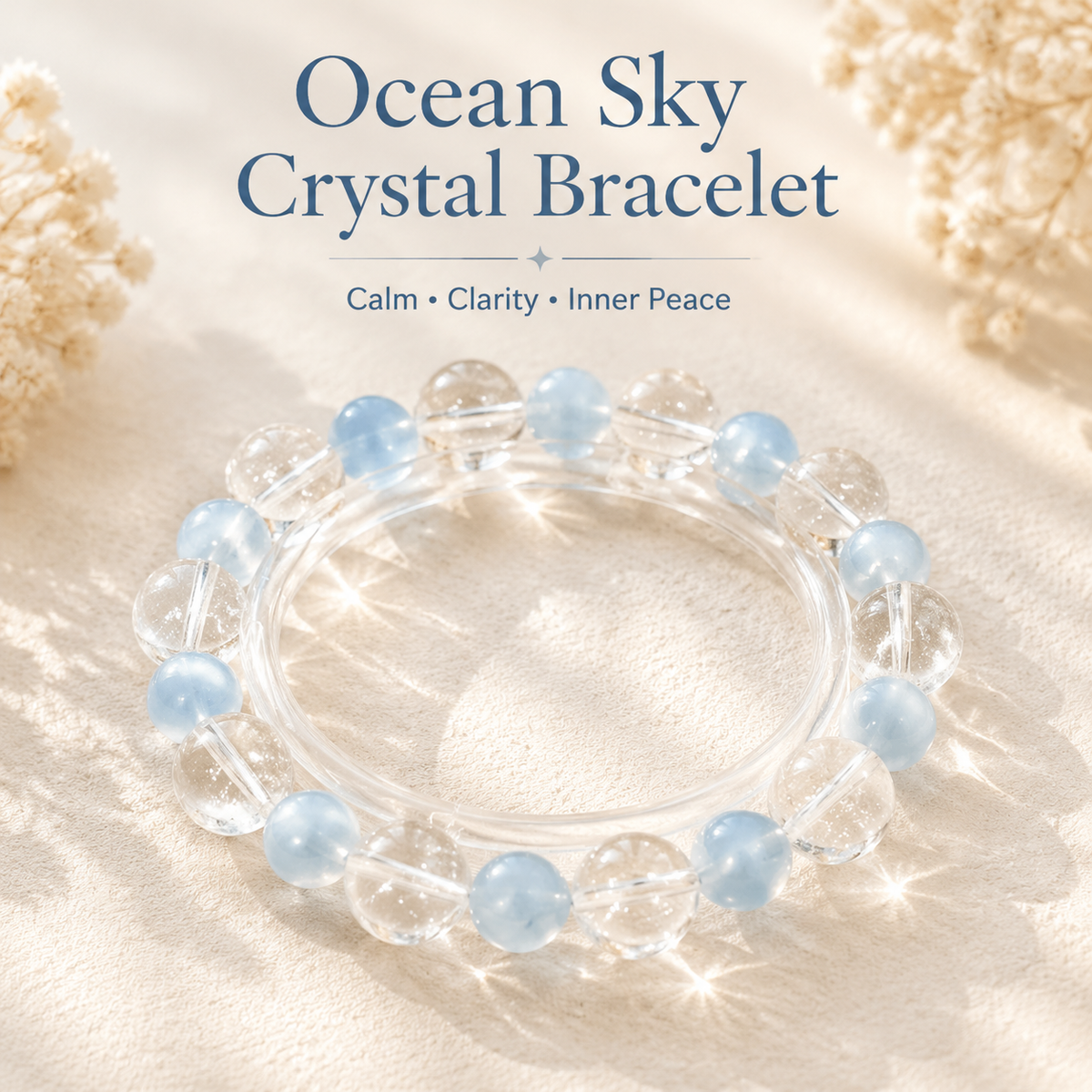 Ocean Sky Crystal Bracelet