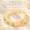 Golden Sun Crystal Bracelet