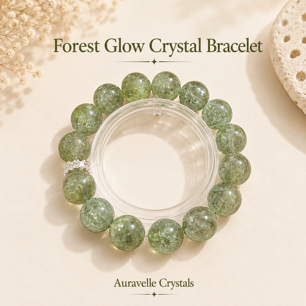 Forest Glow Crystal Bracelet
