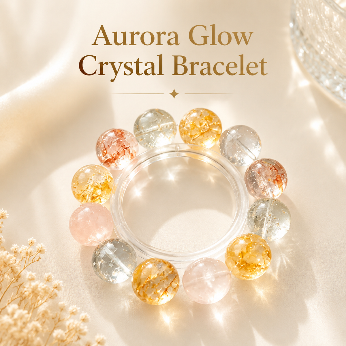 Aurora Glow Crystal Bracelet