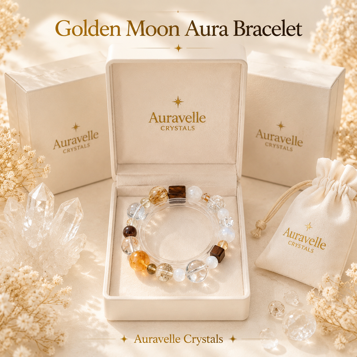 Golden Moon Aura Bracelet