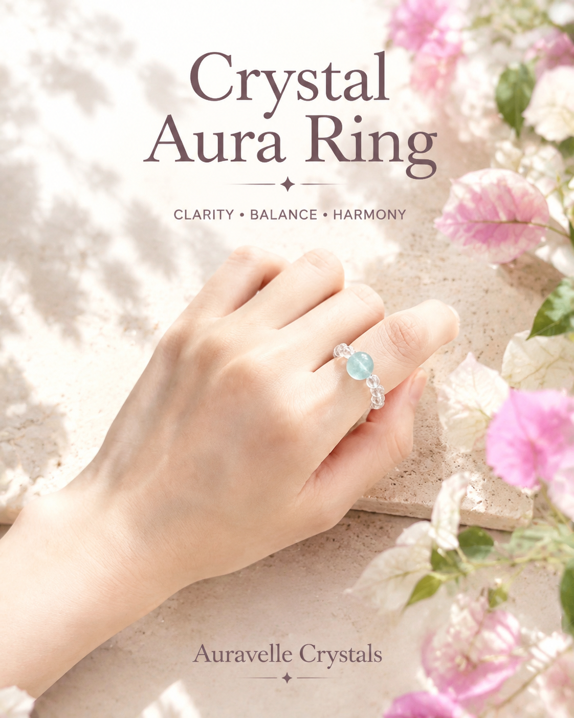 Crystal Aura Ring