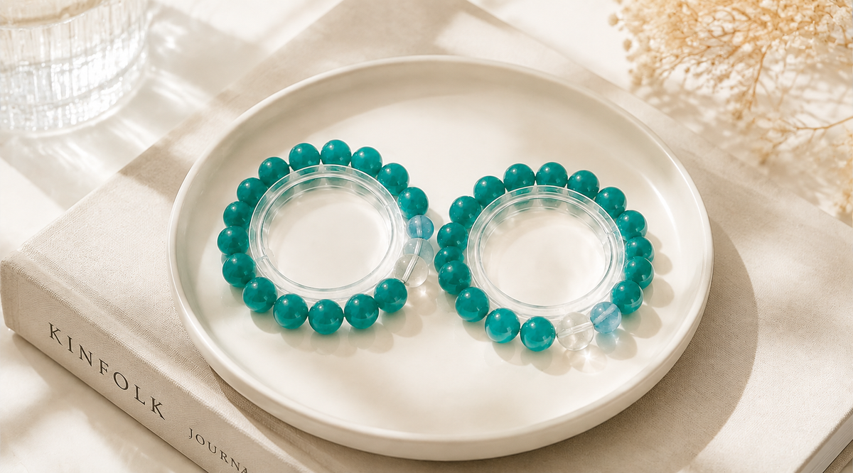 Ocean Serenity Amazonite Crystal Bracelet