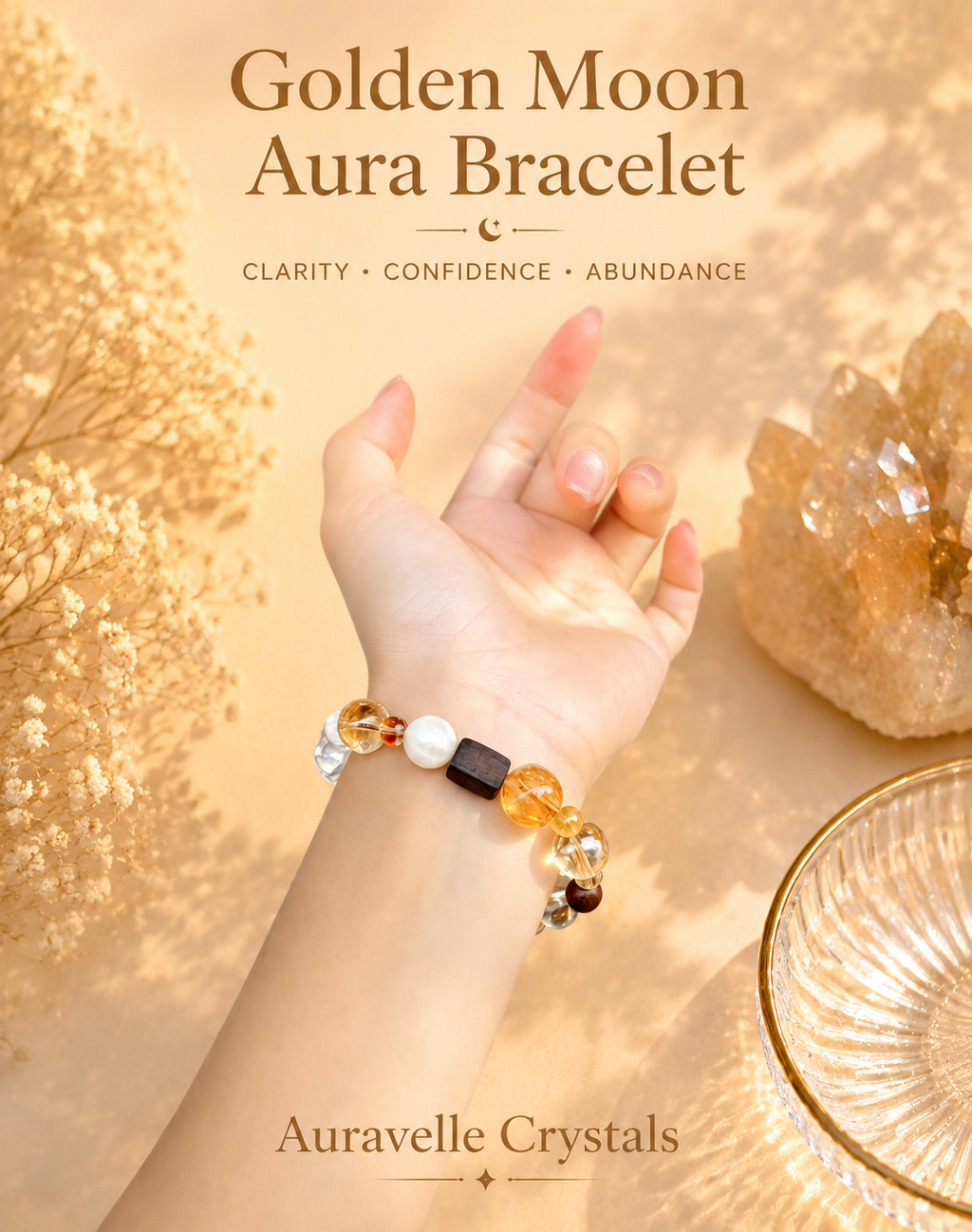 Golden Moon Aura Bracelet