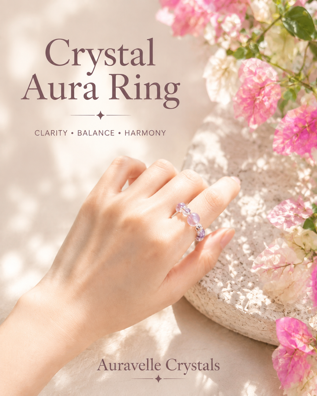 Crystal Aura Ring