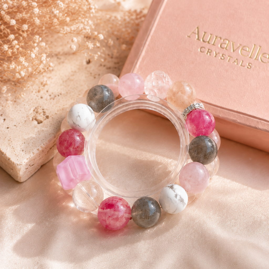 Blush Harmony Crystal Bracelet